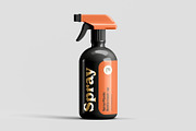 Spray Bottle Mock-up, a Packaging Mockup by Se٧enStudio (Thumbnail 8 of 12)
