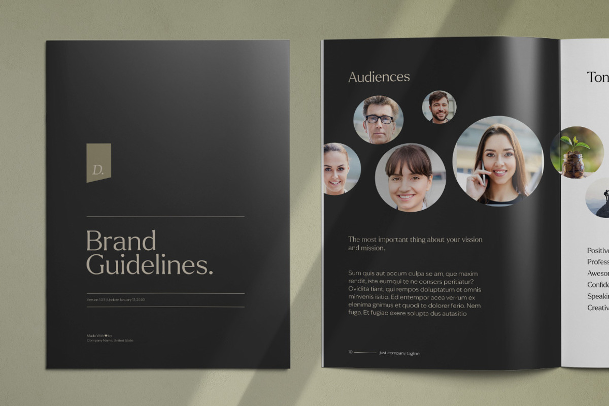 Brand Guidelines, a Brochure Template by broluthfi (Photo 5 of 8)