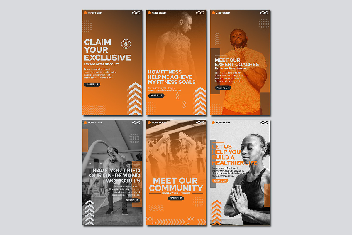 Fitness and Wellness Instagram Story, a Social Media Template by StreaksideStd (Photo 2 of 4)