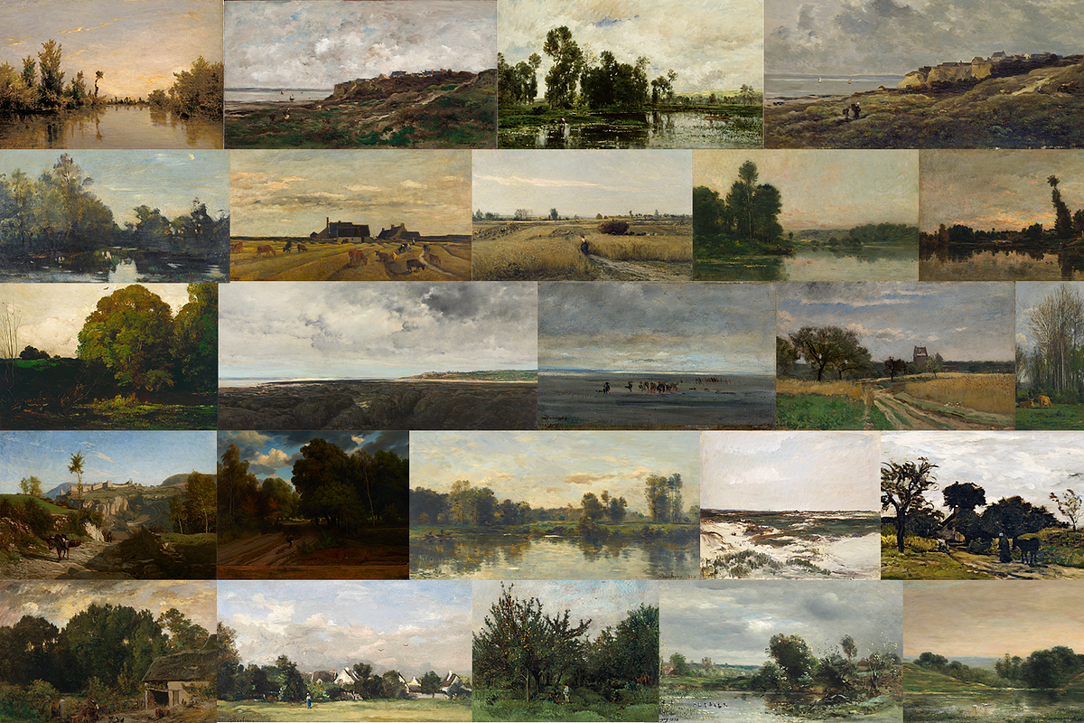 140+ Charles François Daubigny, a Seasonal Illustration by Digital Museum (Photo 1 of 8)