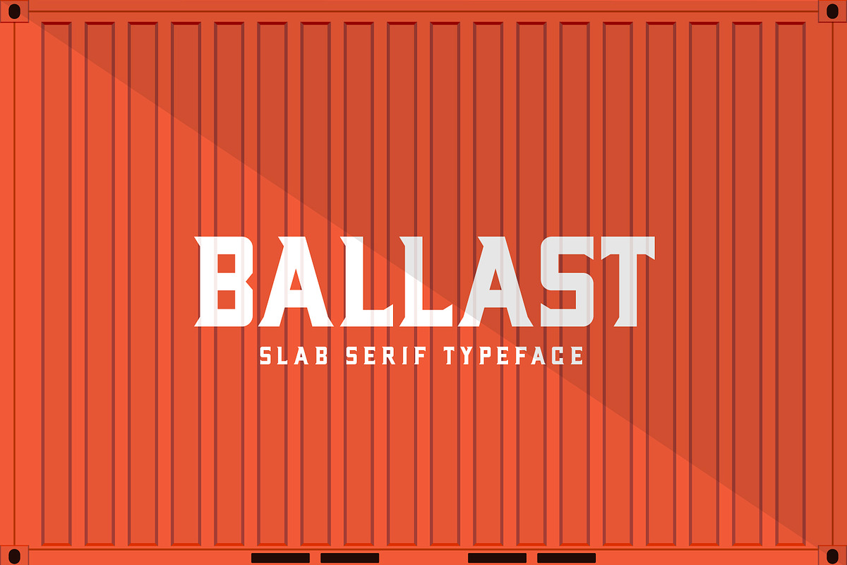 Ballast Pro | A Geometric Slab Serif, a Slab Serif Font by Beveled Design Co. (Photo 4 of 10)