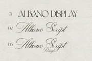 Albano - Luxury Branding Font Duo, a Script Font by AndrewPixelType (Thumbnail 6 of 10)