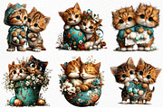 Whimsical Easter Cat Best Friend Png, an Illustration by Craft Nest (Thumbnail 4 of 11)