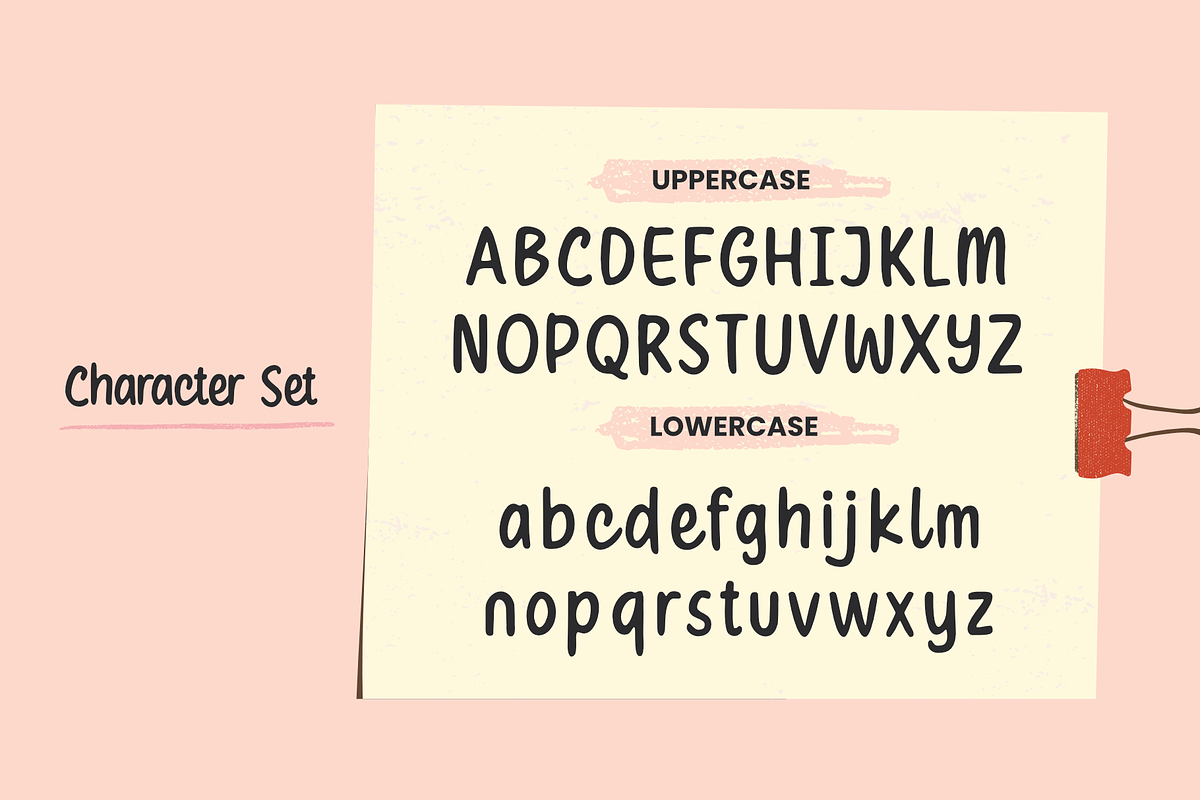 Crafty Notes - a Handwritten Font, a Script Font by Ali Hamidi (Photo 7 of 9)
