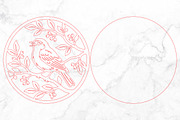Bird On Branch Laser Cut, an Object Graphic by Rose Art (Thumbnail 3 of 3)