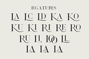 Full Bloom, a Serif Font by Teweka (Thumbnail 9 of 11)