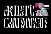 Artistic Condensed Font, a Serif Font by 177Studio (Thumbnail 1 of 8)