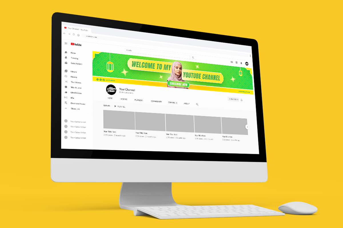 Ramadan Fashion Youtube & Canva, a Social Media Template by Lettha-Studio (Photo 3 of 5)