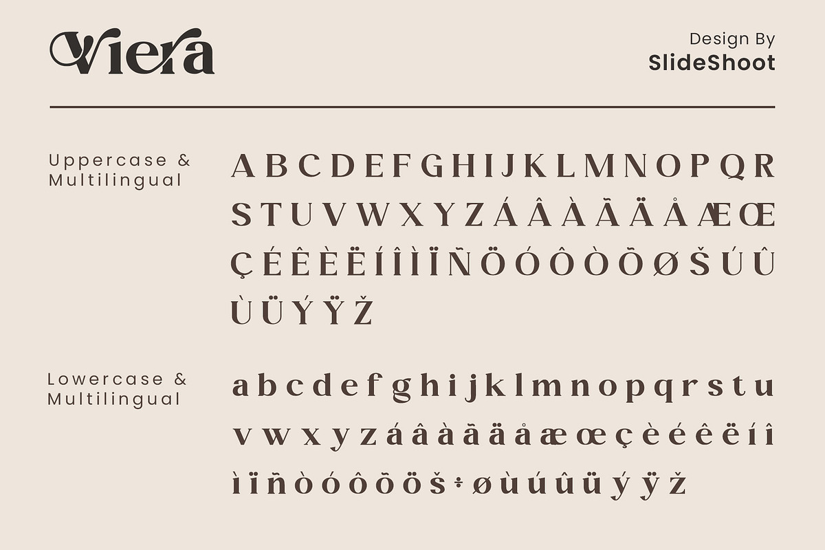 Viera Retro Serif Font, a Serif Font by Idea Studio (Photo 12 of 15)