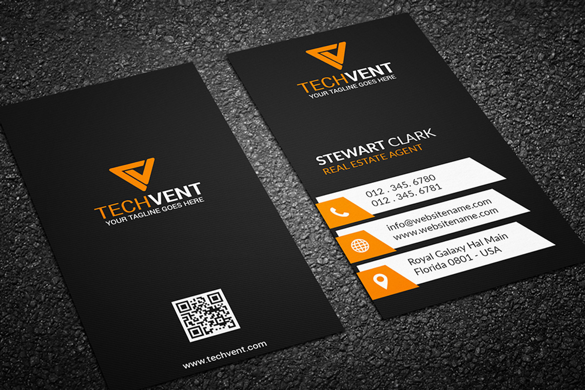 Corporate Business Card Template, a Business Card Template by Shahjhan (Photo 4 of 4)