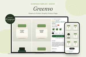 Greenvo - Shopify EComposer Template, a Shopify Template by Boost Convert