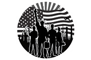 Nation Builder Silhouette Set, an Illustration by yasushie (Thumbnail 20 of 20)