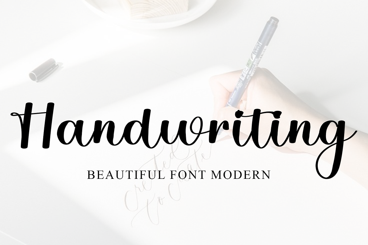 Teacher Christian, a Handwritten Font by FreshTypeINK (Photo 2 of 7)