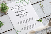 Wedding Program Template, Aurora, an Invitation Template by Alice Bluefox (Thumbnail 5 of 10)