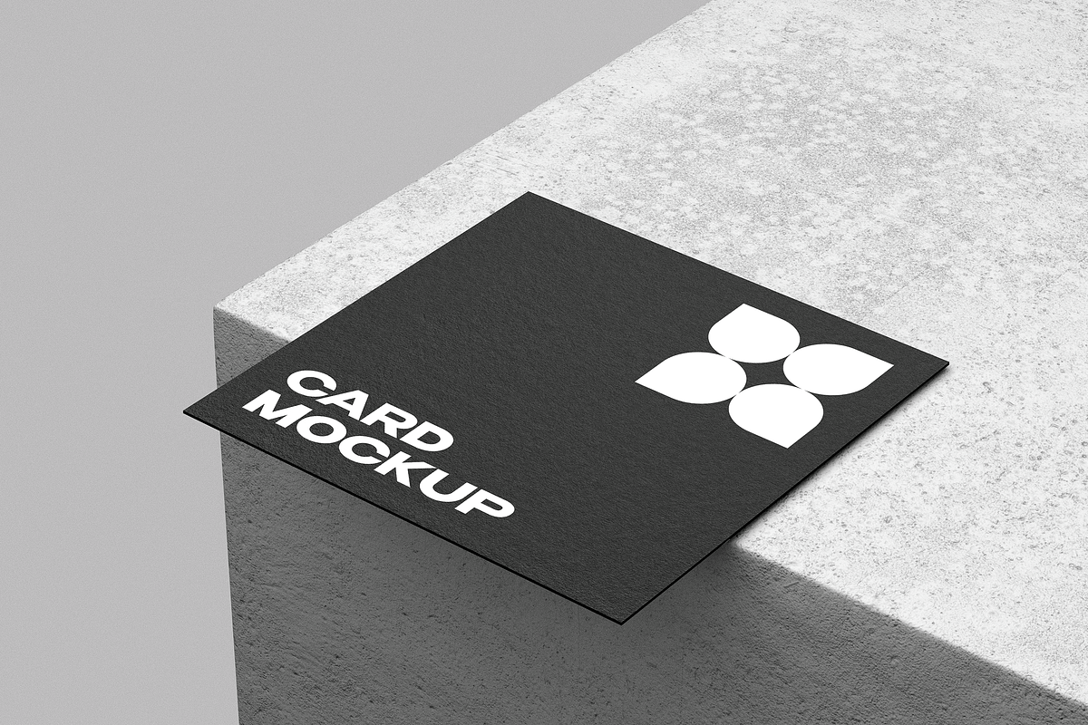 Minimalist Square Card Mockup, a Pens & Pencil Mockup by pixelbuddha.net (Photo 7 of 7)