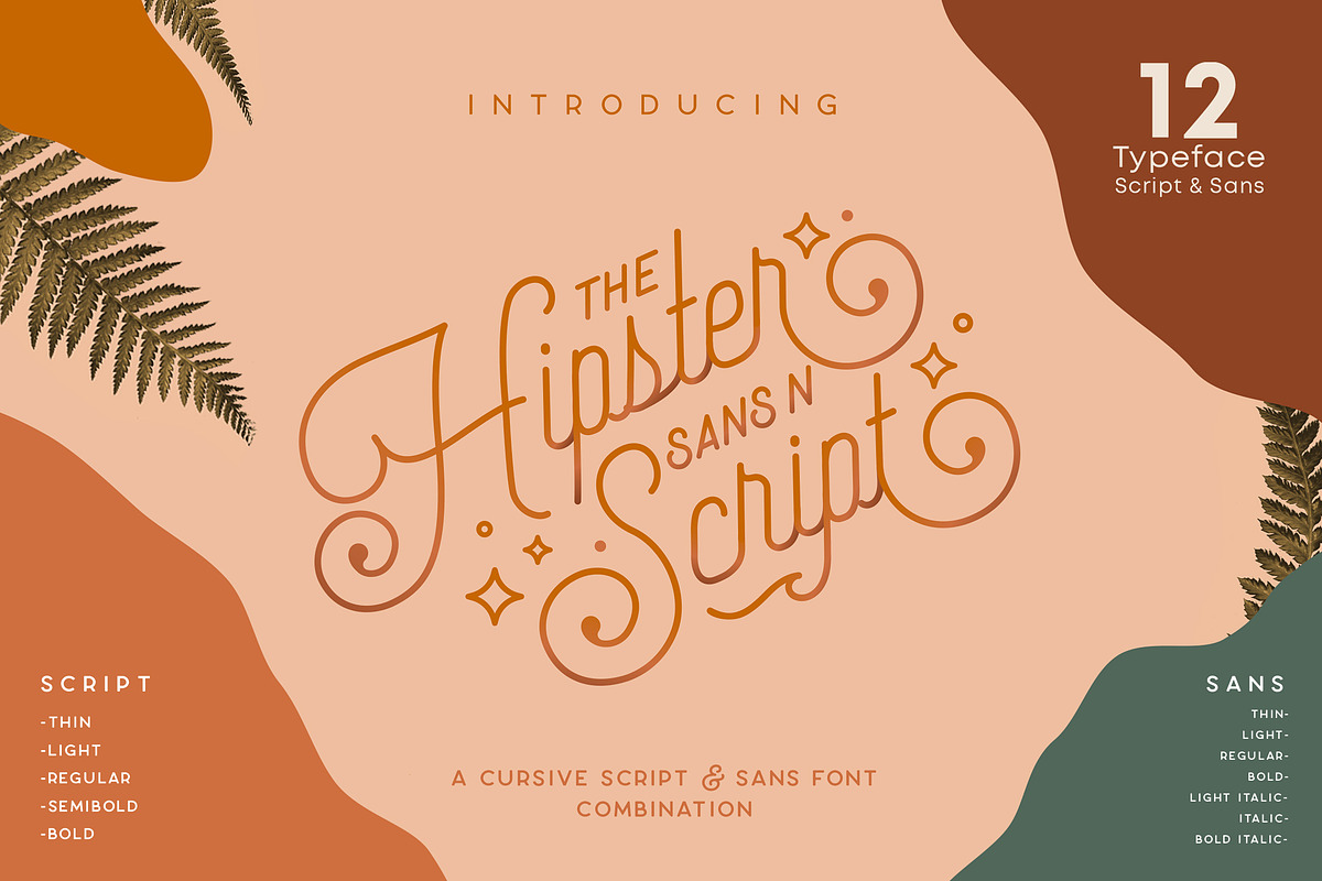 Hipster Style - Stylish Font Duo