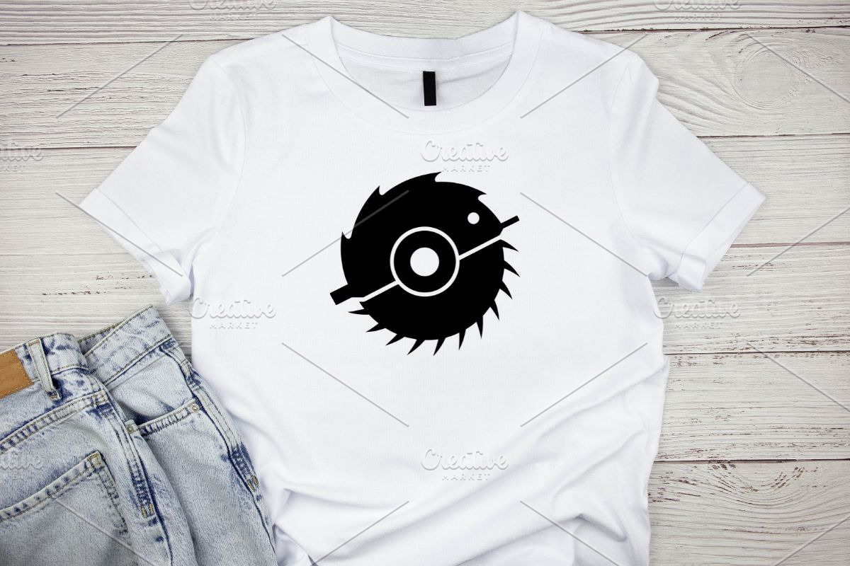 Saw Silhouette SVG, a Work Illustration by newminddesign (Photo 2 of 5)