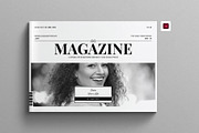 Minimal Magazine Template Landscape, a Magazine Template by Work-Envance (Thumbnail 1 of 9)