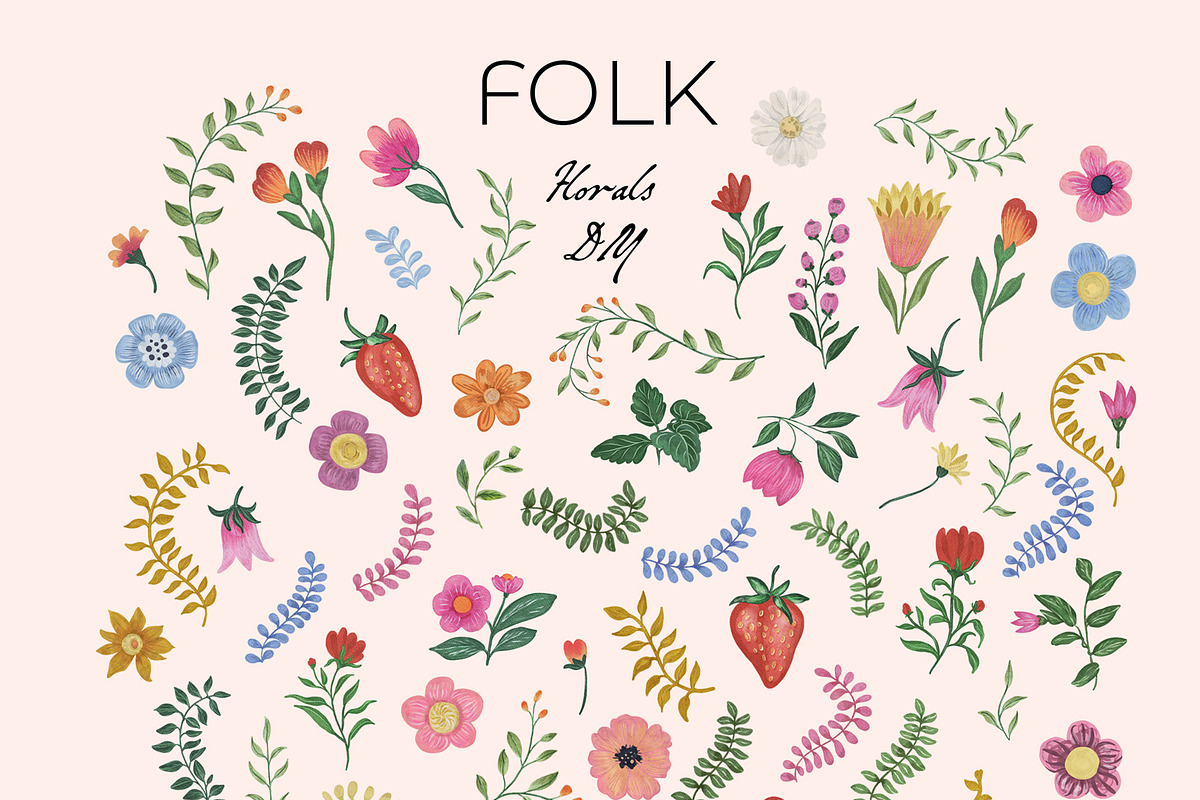 Modern FOLK Art Whimsy & Quirky, an Illustration by SunnyAfternoons (Photo 13 of 16)