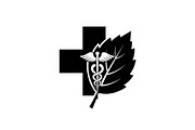 Natural Health Care Cross Icon, a Graphic by Gfx_Store (Thumbnail 10 of 10)