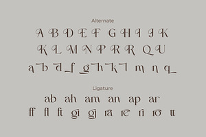 Rahelcia - Modern Serif Font