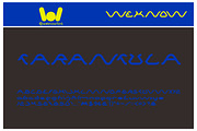 spider font, a Font by weknow (Thumbnail 2 of 5)