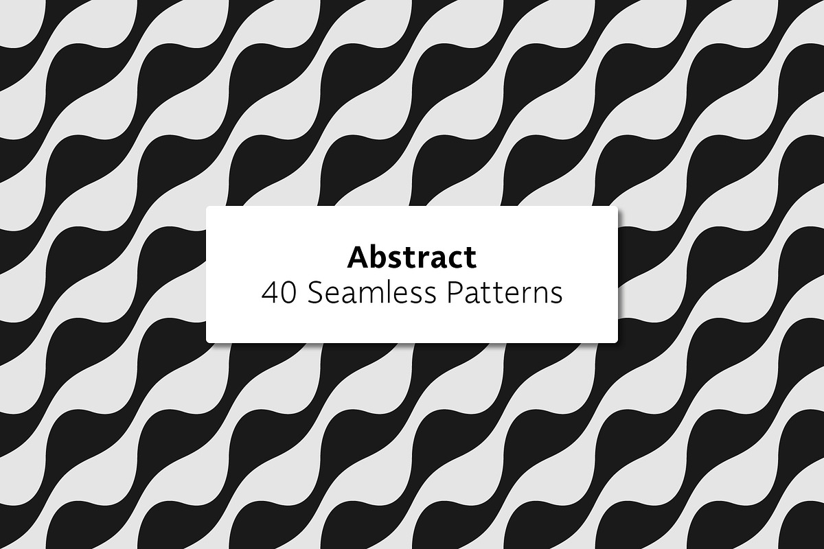 Abstract - 40 Seamless Patterns, a Pattern Graphic by Tustan (Photo 1 of 7)