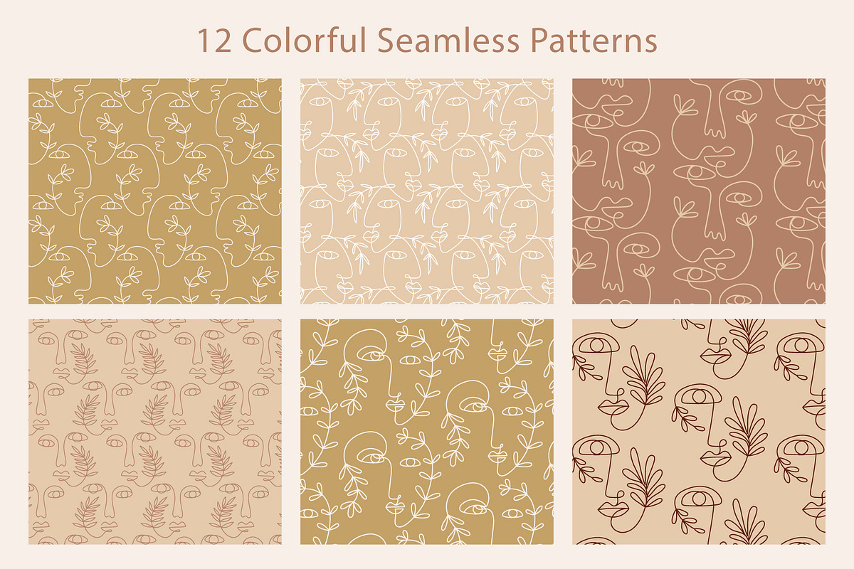 One Line Drawings & Patterns vol.2, a Graphic by Katrinelly