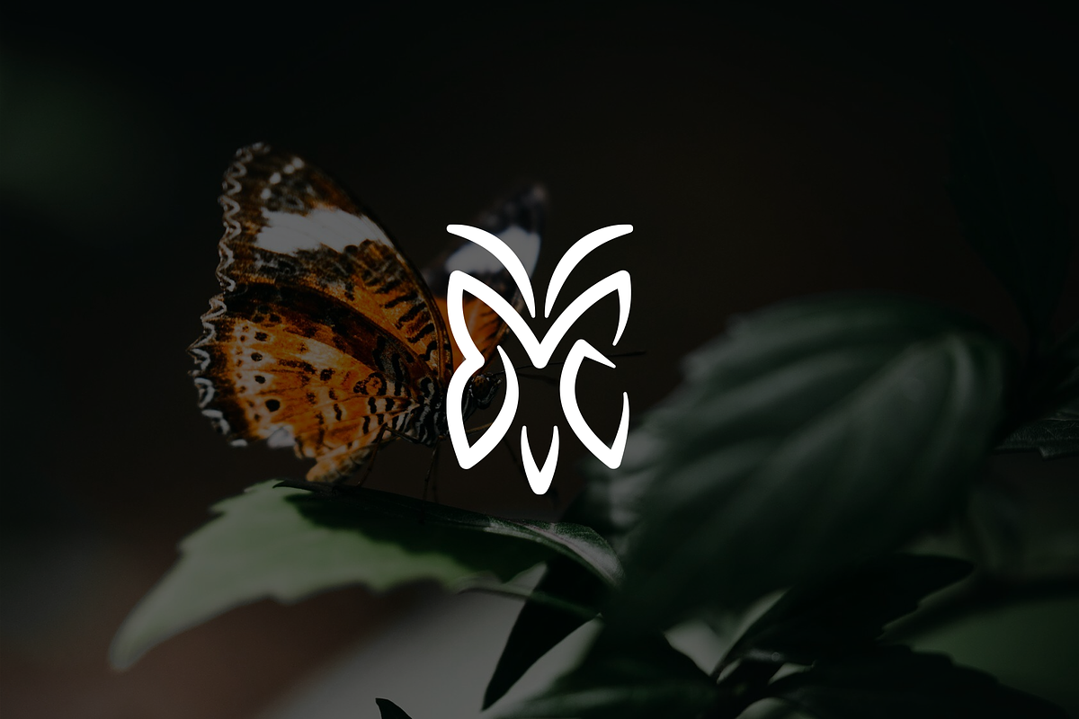 Minimalist Modern Butterfly Logo, a Branding & Logo Template by Luxury Logos (Photo 2 of 4)