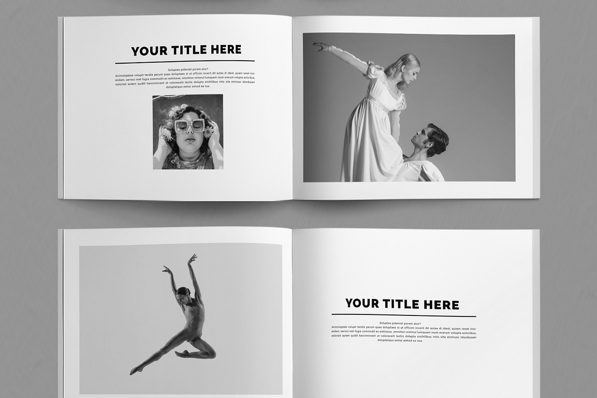 Fashion Magazine Template Landscape, a Magazine Template by ContestDesign (Photo 3 of 5)