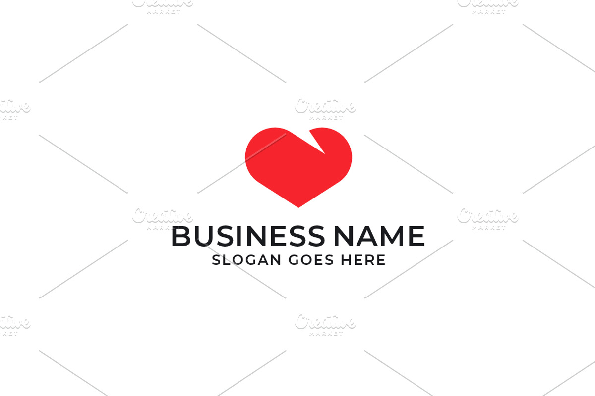 Red Hearts Logo Design, a Branding & Logo Template by pne-design (Photo 2 of 2)