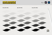 MANGA SCREENTONE Halftones Brushes, a Brush Add-On by Luuuka studio (Thumbnail 4 of 5)