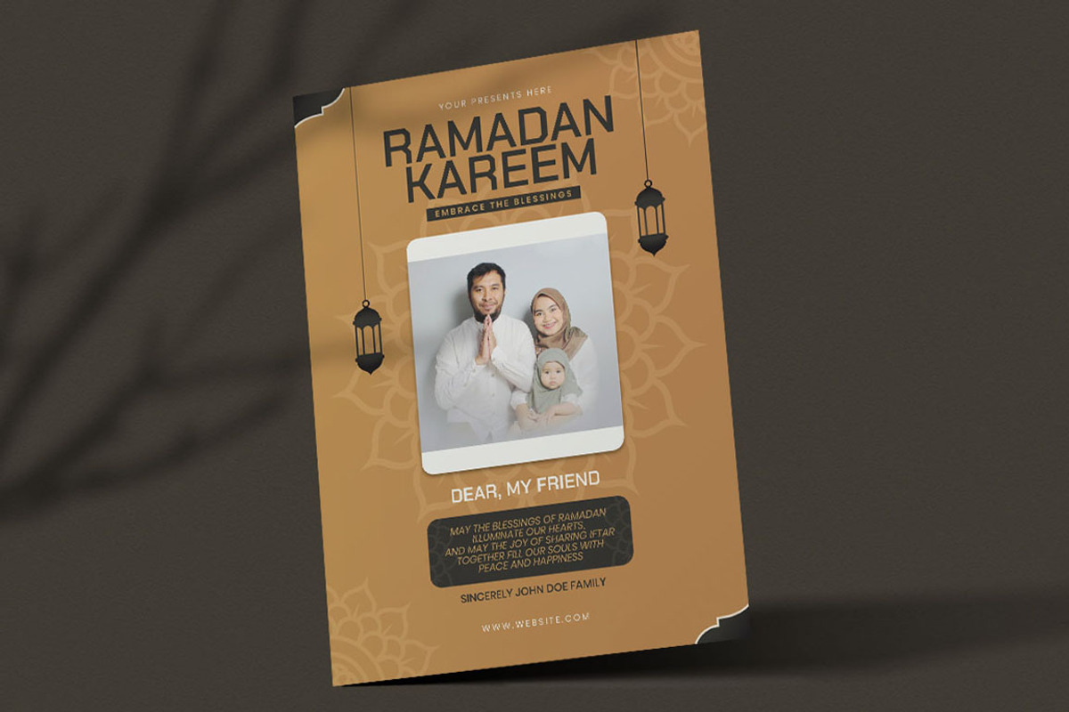 Ramadan Iftar Invitation Flyer, a Flyer Template by Attype (Photo 2 of 4)