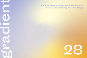 60 Grainy Gradient Backgrounds