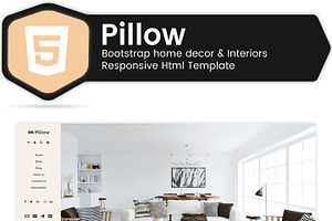 Pillow - Home Decor Html Template