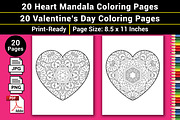Valentine's Day Coloring Pages Vol-2, an Object Illustration by mirajeee (Thumbnail 4 of 4)