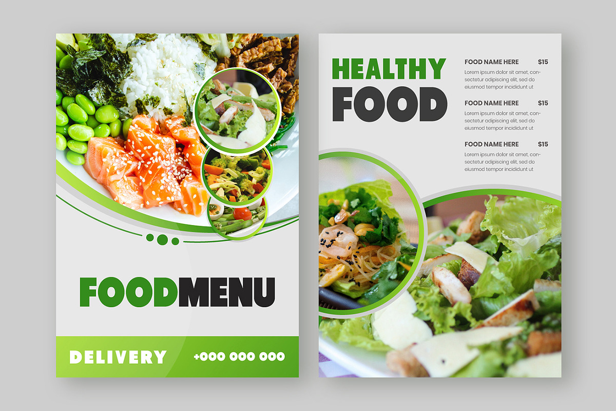 Food Flyer Templates 10 Design, a Flyer Template by thefutive (Photo 4 of 6)