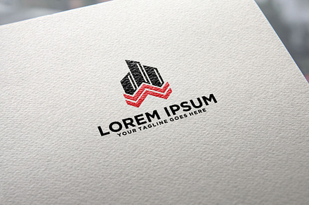 Construction WW letters logo design