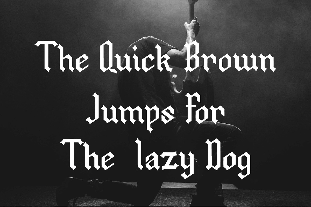 Metalicca, a Blackletter Font by WisnoetypeCo (Photo 4 of 7)