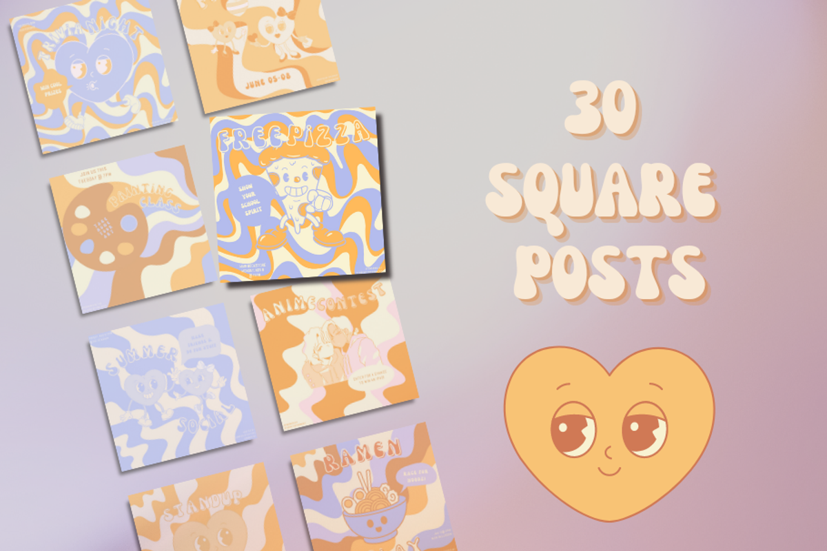 Canva Instagram Templates, a Social Media Template by Like Totally Graphics (Photo 2 of 5)