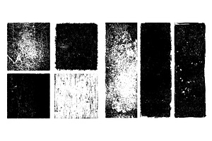 Rough blocks patterns grayscale, a Texture Illustration by Valerie Bodnar