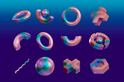 3D Geometric Shape, an Object 3D Model by Monstersvisual (Thumbnail 6 of 6)