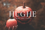 Hughe Serif Font Family, a Serif Font by Creativetacos (Thumbnail 1 of 8)