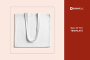 Reusable Cotton Tote Bag Mockup, a Product Mockup by Designertale (Thumbnail 8 of 9)