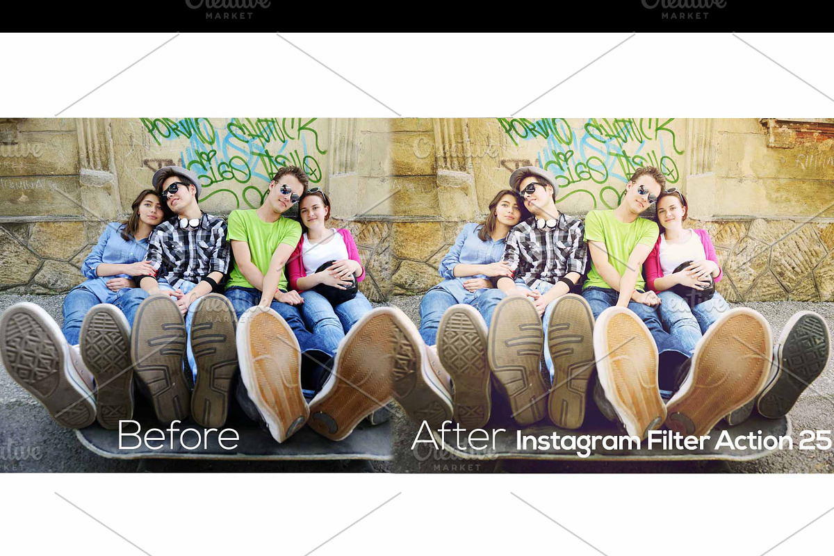 Instagram Photoshop Actions, an Action Add-On by AN Productions (Photo 3 of 5)