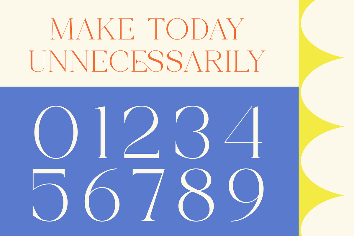 Romes - Modern Serif Font, a Serif Font by Muflieart (Photo 5 of 11)