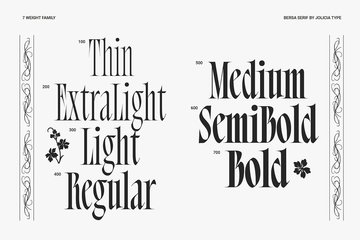 Bersa Serif | Narrow Serif, a Serif Font by Jolicia Type (Photo 2 of 16)