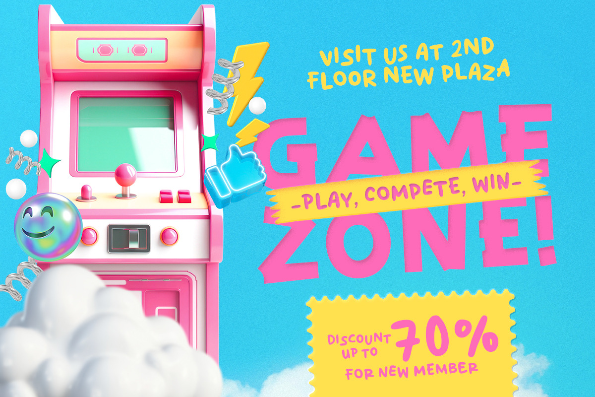 Gamer World - Fun Font Duo, a Sans Serif Font by Bale Type (Photo 7 of 9)