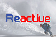 Reactive, a Sans Serif Font by da_only_aan (Thumbnail 2 of 5)
