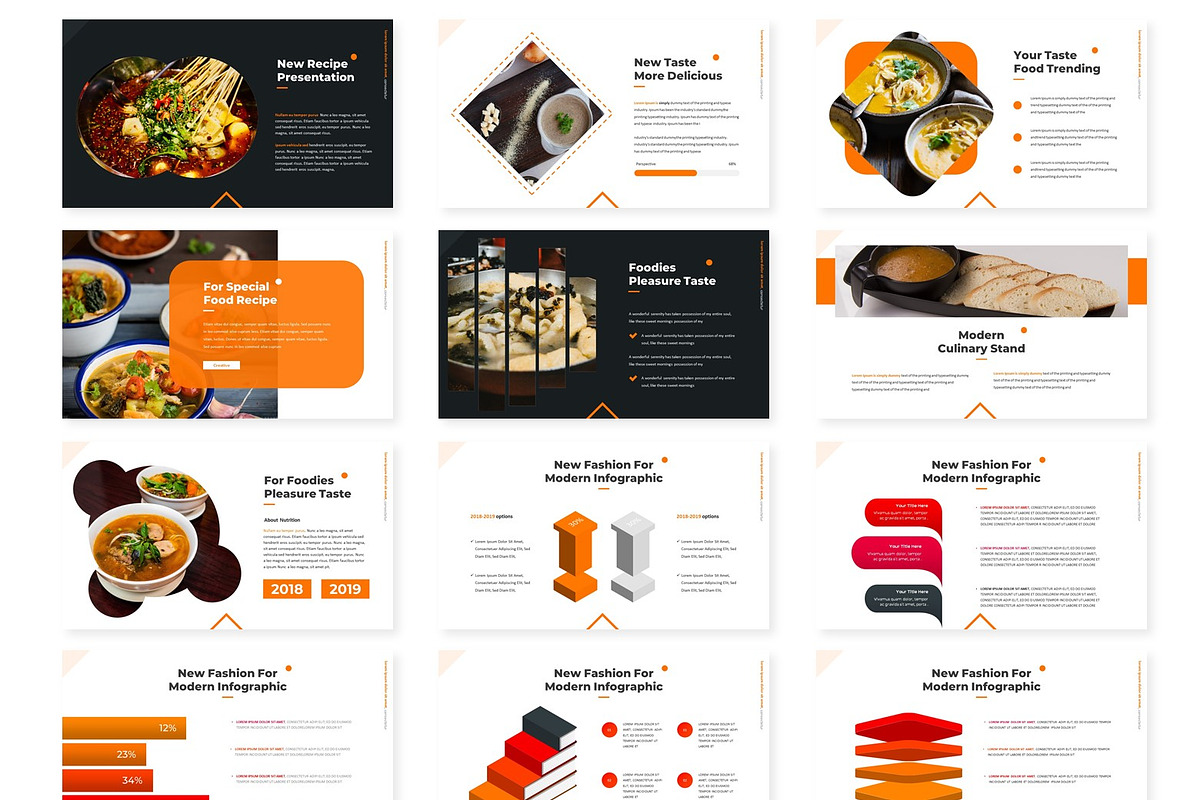 Culinary - Google Slides Template, a Presentation Template by AQR Studio
